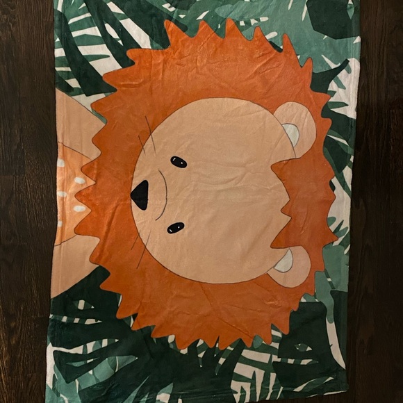Adorable lion blanket - Picture 1 of 1
